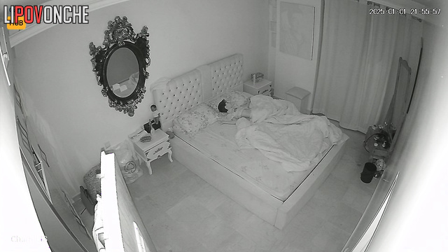 Iranian people enjoying romantic date in the bedroom