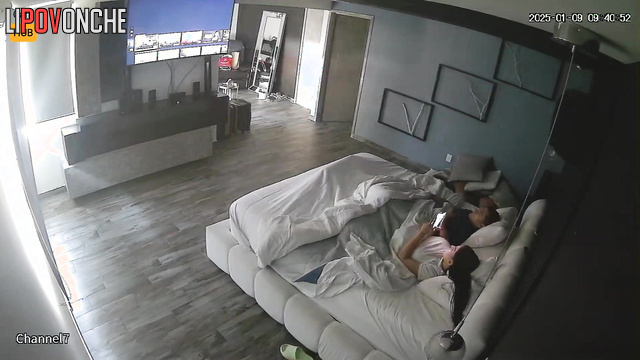 Cool sex after boring day in the office - live video
