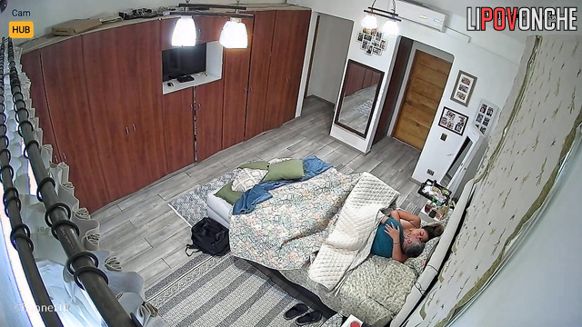 It was nice start their morning, hot bedroom video
