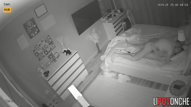 It was special sex after quarrel (hidden video from the bedroom)