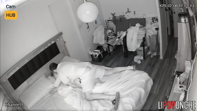 He couldn't resist and fucked his sleeping girlfriend