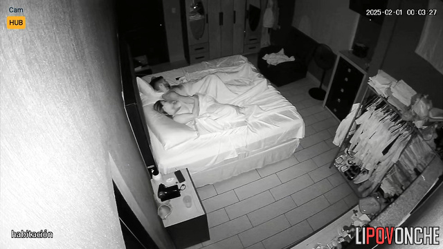 His girlfriend was sleepy but she still wanted to be fucked hard