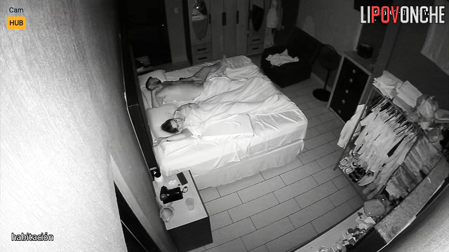 His girlfriend was sleepy but she still wanted to be fucked hard