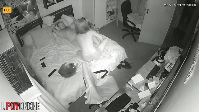 She made him blowjob after a cowgirl sex / watch this video