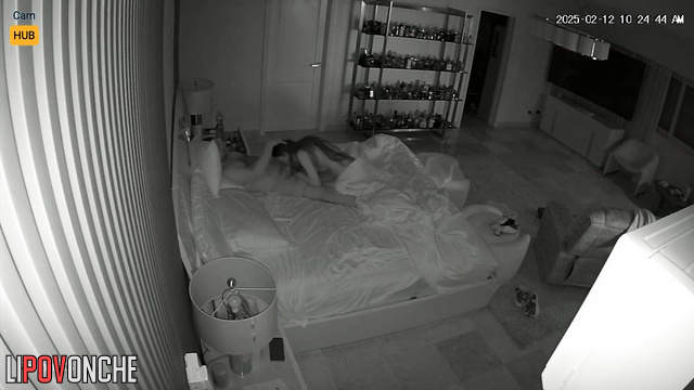 He installed a hidden camera in the bedroom and didn't warn her