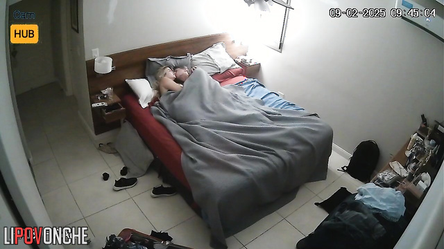 They lay under the blanket for a long time before they started fucking
