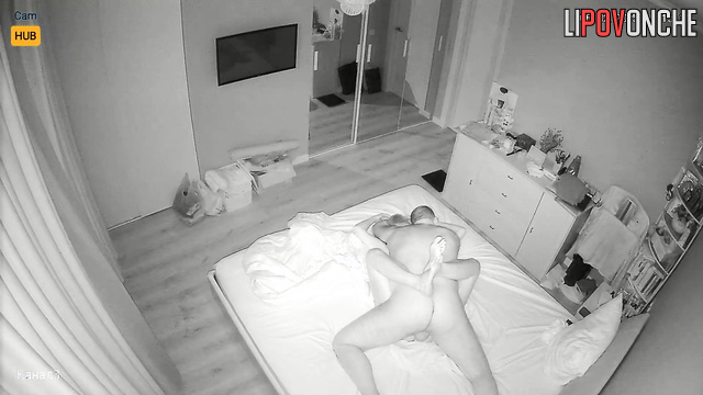 Even when the room is cold, this Russian couple warms up with passionate sex