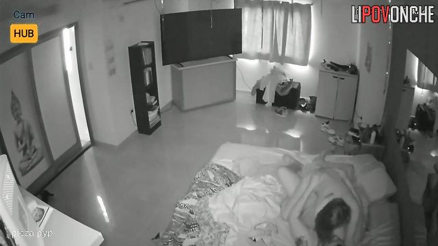 She had to fuck him because he woke up early and wouldn't let her sleep some more time