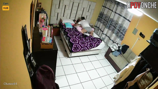 Private hidden camera video leaked: Peruvian husband fucked his sleeping wife.