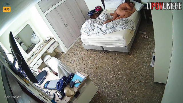 Stepfather convinces Peruvian stepdaughter to suck his dick and fuck him