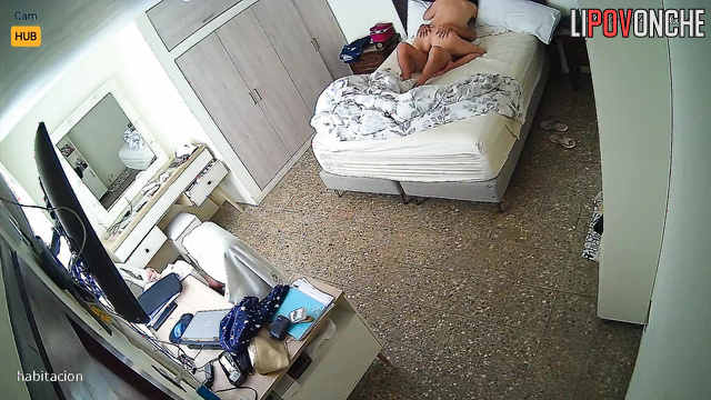 Stepfather convinces Peruvian stepdaughter to suck his dick and fuck him