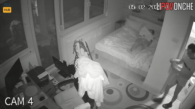 A fussy husband wakes up his chubby Serbian wife for a hot fuck
