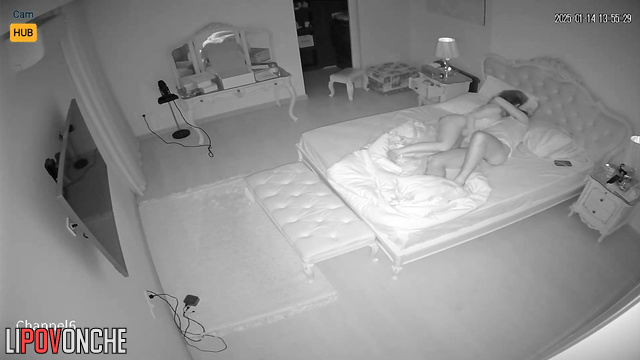 A young Iranian couple had a real sex marathon in their bedroom