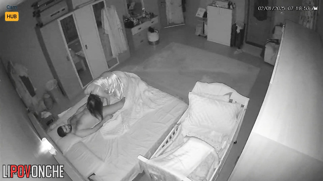 This couple gives you chance to dive into their passionate night of love