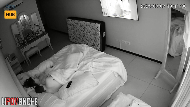 Watching TV is way too boring so we find how to have fun (sexy video)