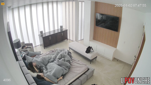 Two lesbian girlfriends had pleasant, hot sex early in the morning