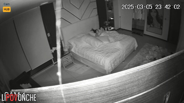 A seductive Bolivian girl plays with her wet pussy while watching TikTok