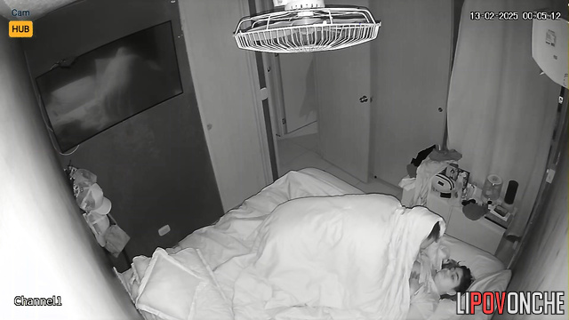 Excited husband woke up his chubby Colombian wife for sex in different positions