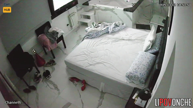 A gorgeous blonde gives her older husband a blowjob before hot sex