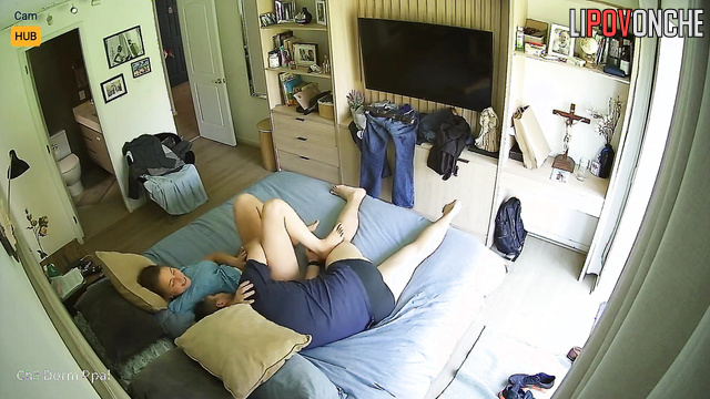 This naughty couple doesn't mind you to watch how the fuck