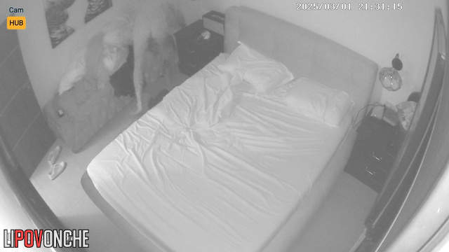 Their naughty wishes became real that night (sexy record from bedroom)