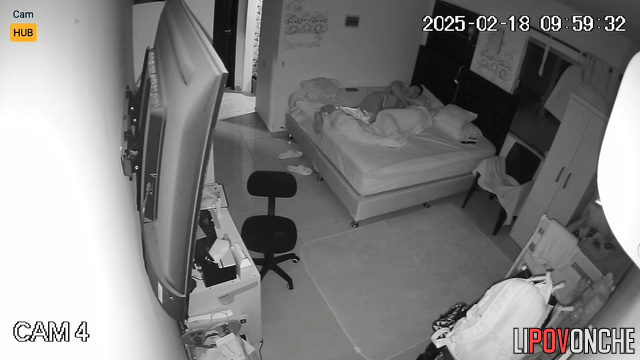 Before going to sleep they decided to make night of orgasms