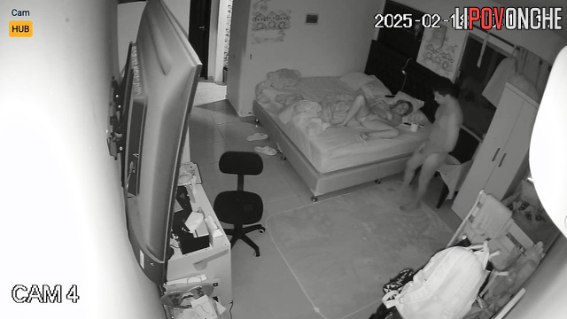 Before going to sleep they decided to make night of orgasms