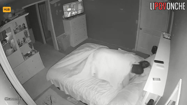 The chubby Mexican woman was awakened by her husband's large penis entering her anus