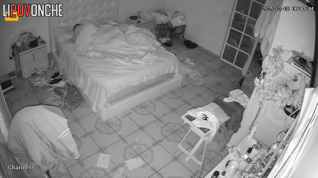 A chubby Mexican girl with a big ass got overexcited while having sex with her husband