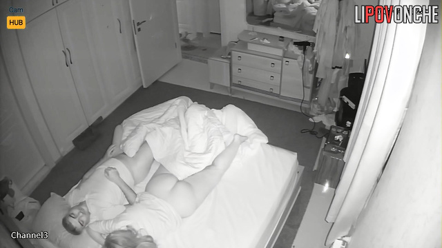 When his wife sleeps he finds her body even more seductive