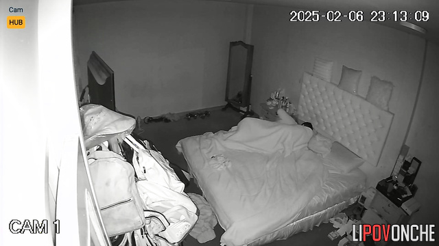 He doesn't let his wife to sleep without orgasm before sleep