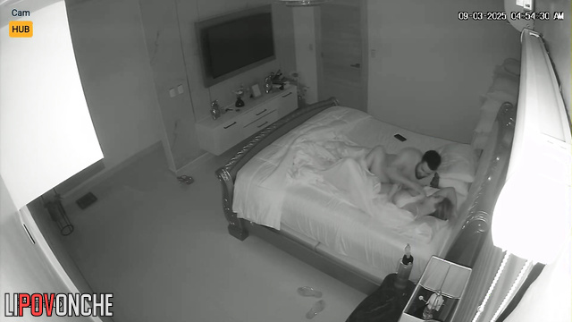 This naughty couple is doing very hot things in their bedroom