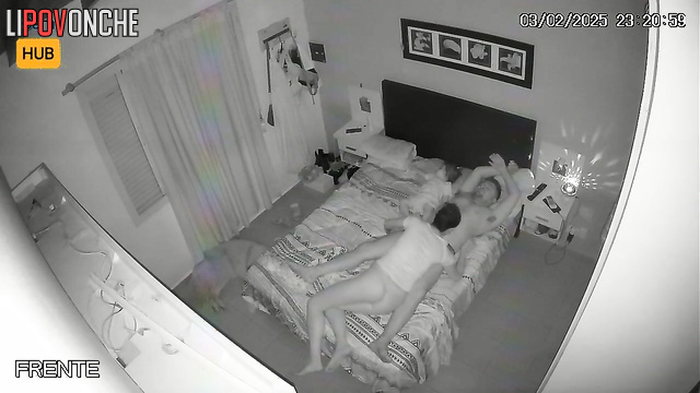 Horny lady sucks cock of her husband while he is sleeping
