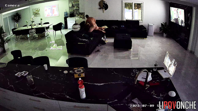 Awesome fuck in the huge living room (after tv watching)