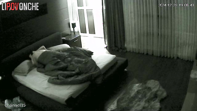 The busty beauty can't catch her breath after hot sex with her husband