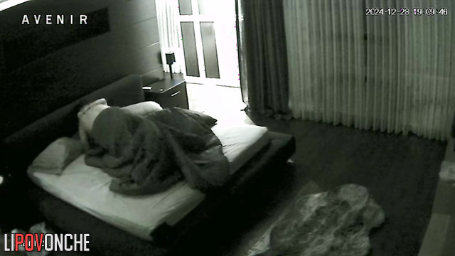 The busty beauty can't catch her breath after hot sex with her husband