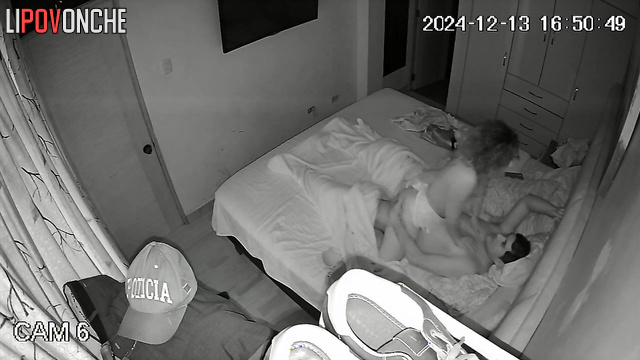 The guy had barely taken off his underwear when his wife started licking his cock