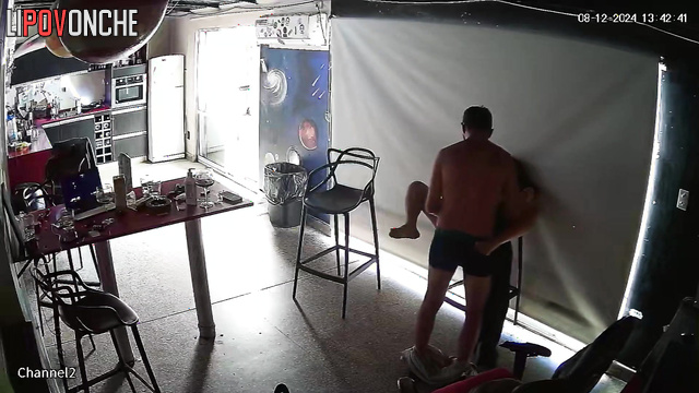 Awesome fuck on the bar stool (they've known each other for two minutes)