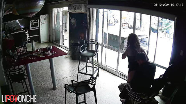 They rented a nice villa for their anniversary (spy cam)