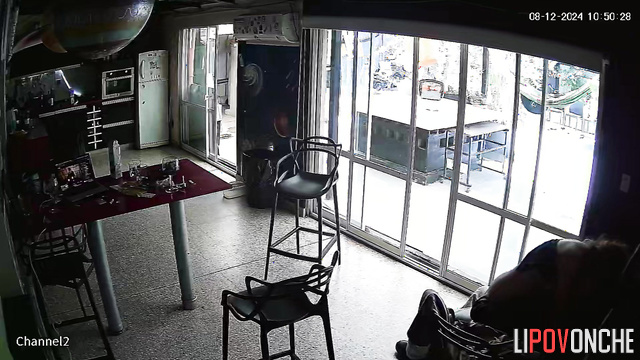 They rented a nice villa for their anniversary (spy cam)