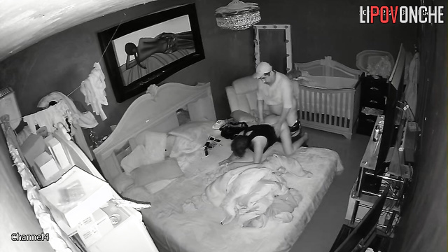 Mexican husband enjoying fuck with his wife in short dress
