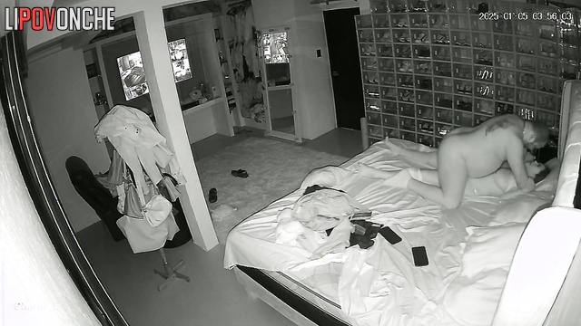 Two chubby and naked people enjoying deep penetration