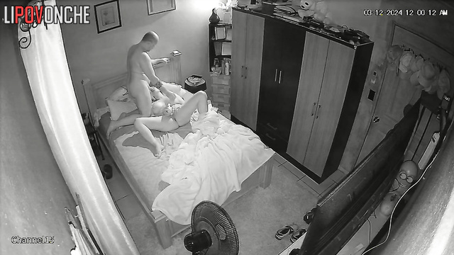 Romantic oral sex in the cozy bed / home hidden camera