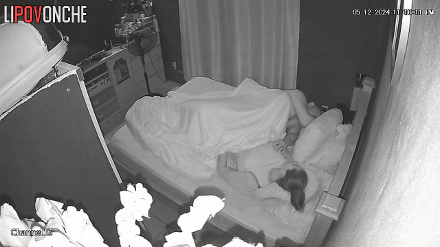 Sex under the blanket without foreplay suited them perfectly