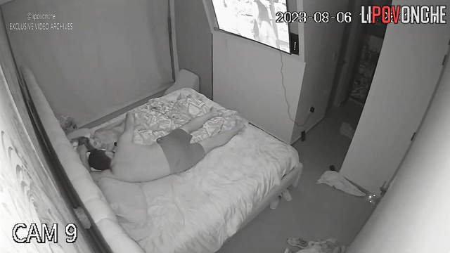 Wife and husband always wanna fuck / bedroom hidden cam