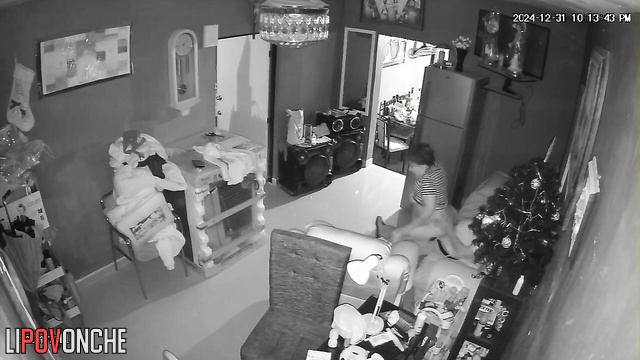 They do this whenever they have a break, living room cam