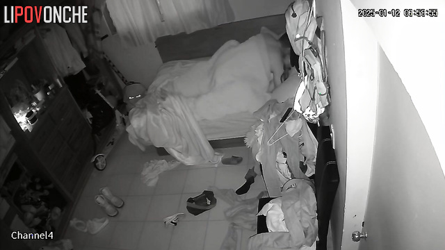 Their room is under covert surveillance / home video
