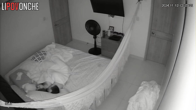 Couple had sex while half asleep, look / bedroom video