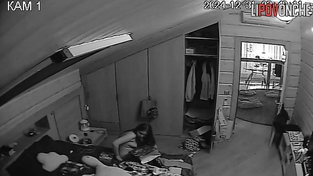 Her best friend installed something in her cozy room