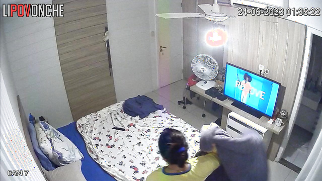Someone is watching their hot love with a spy camera